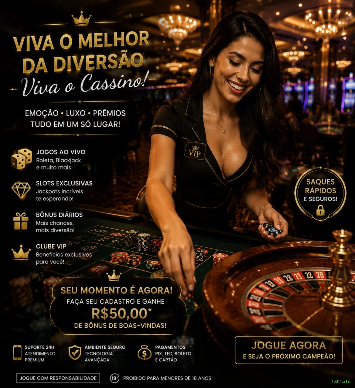 Plataforma 1851win - cassino e apostas